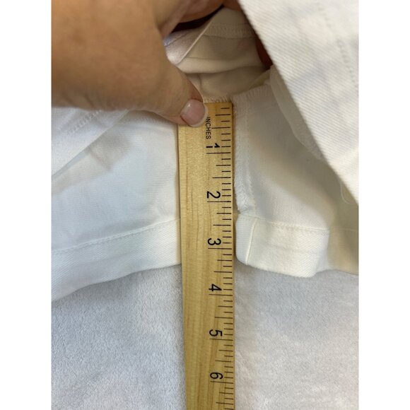 Wild Fable Women's Lined Shorts White Side Zip Flat Front Size XXL NWT - Picture 11 of 12